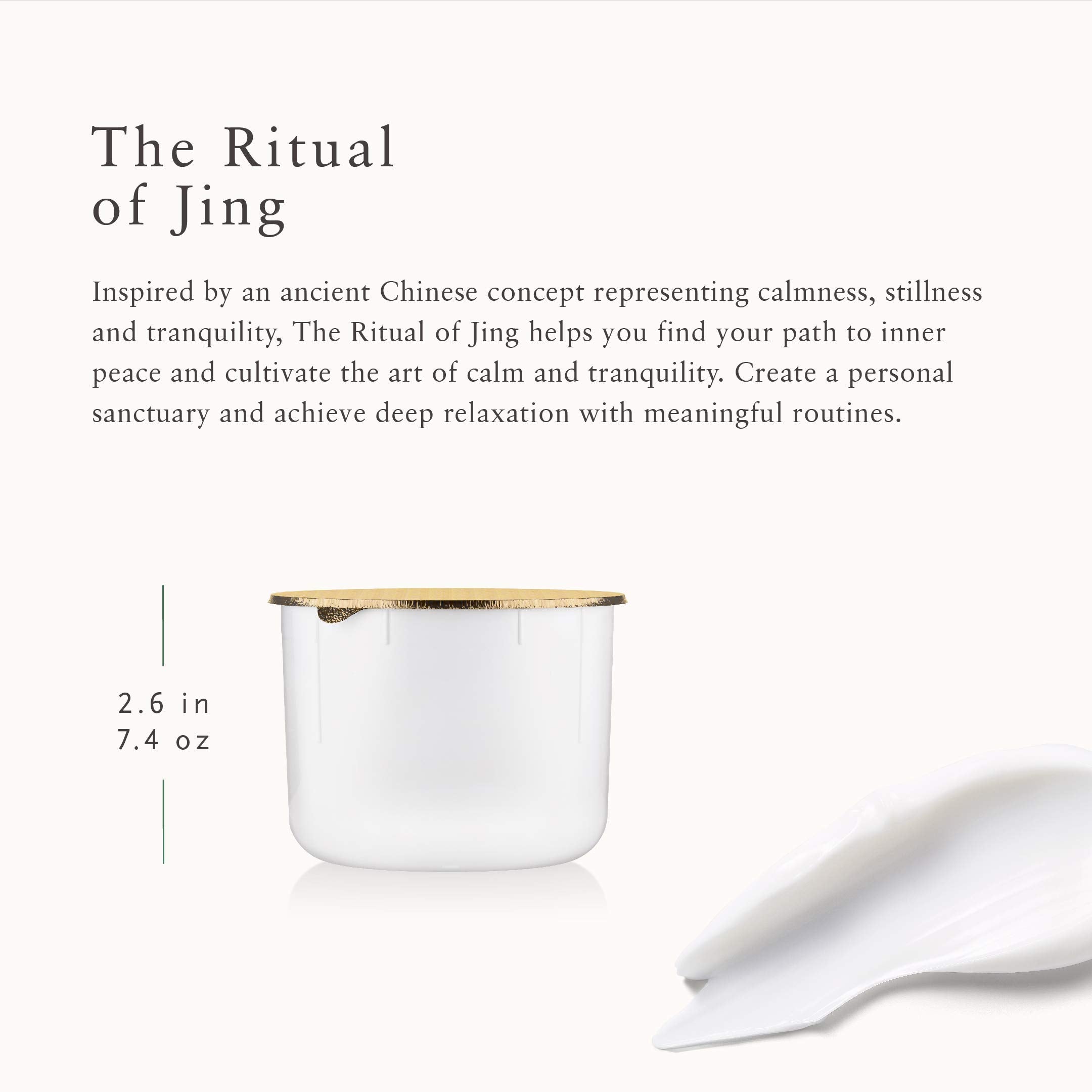 RITUALS Jing Body Cream Refill - Nourishing Body Cream with Sunflower Oil, Sacred Lotus & Jujube - 7.4 Fl Oz